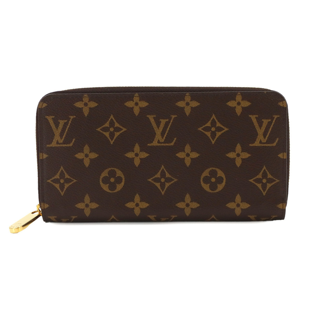 Louis Vuitton Monogram Zippy Wallet Round Long Fuchsia M41895 Gold Hardware RFID
